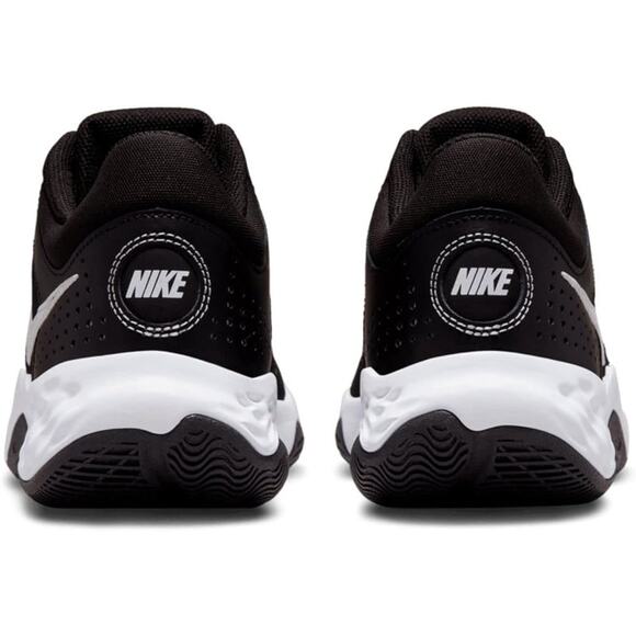 NWT Nike Men's Fly By Mid 3 Basketball Shoes Black/White Sz 10 Medium D - Picture 4 of 7